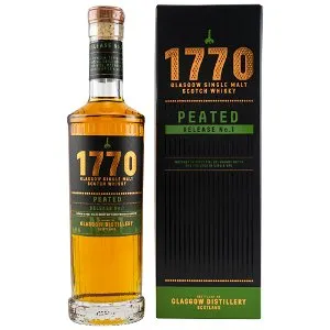 1770 Glasgow Single Malt Scotch Whisky Peated Release No. 1