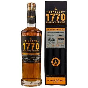 1770 Glasgow 2018/2022 - Moscatel Hogshead Finish No. 18/960 bottled for Kirsch