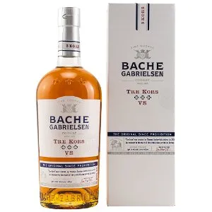 Bache-Gabrielsen VS Tre Kors Cognac inkl. Geschenkverpackung
