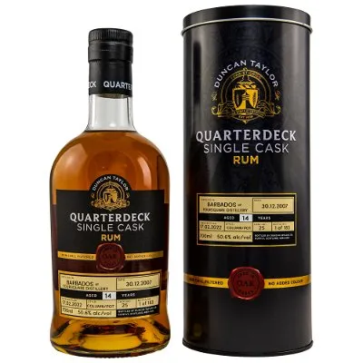 Foursquare 2007/2022 - 14 Year Old Single Cask No. 25 Quarterdeck Rum (Duncan Taylor)