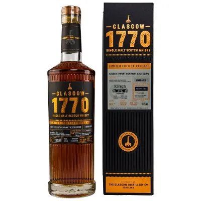 1770 Glasgow 2016/2022 - Tokaji Barrique Finish No. 16/854 bottled for Kirsch