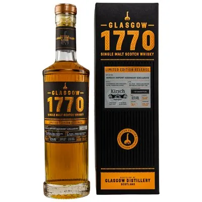 1770 Glasgow 2015/2022 Ruby Port Cask No. 15/102 Limited Edition Germany Exclusive