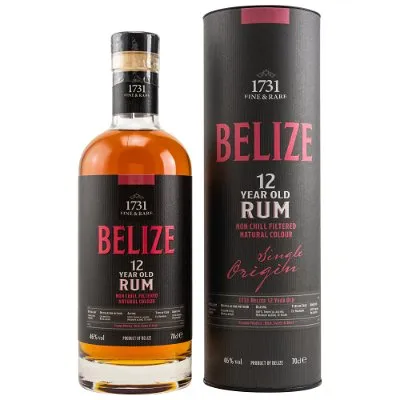 1731 Rum Belize 12 Year Old