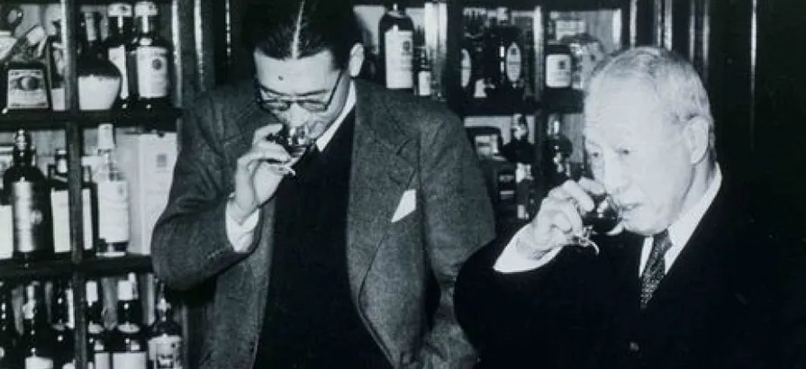 Shinjiro Torii, Suntory Founder and His Son