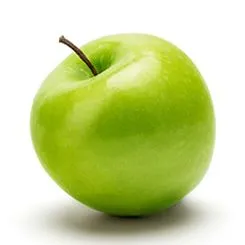 A green apple