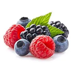 Mix of berries (blueberries, bramble and raspberries)