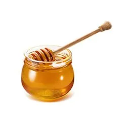 Jar filled with honey