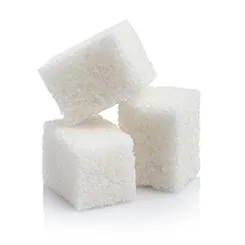 A few sugar cubes