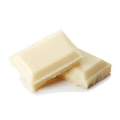 Pieces of white chocolate